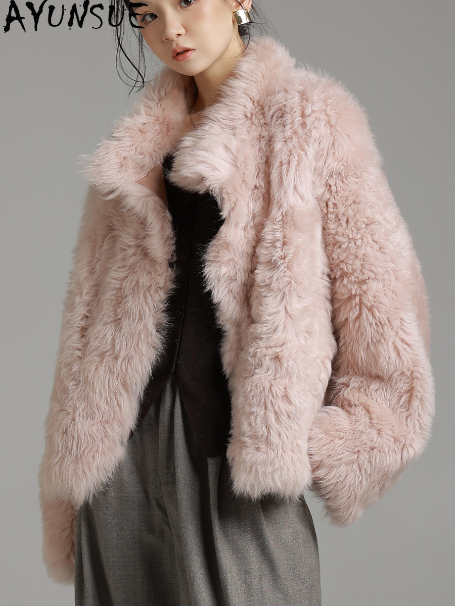 AYUNSUE Natural Tuscany Sheeps - đánh giá và giá Wool Coat Peacoat