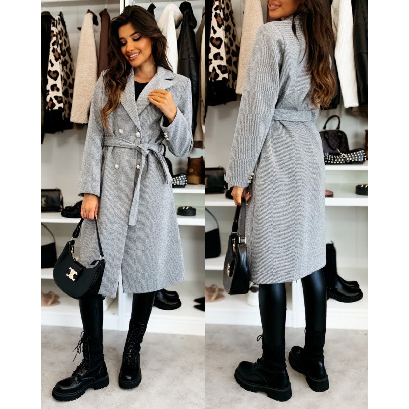 Women's Woolen Coat Autumn Win - đánh giá và giá Wool Coat Peacoat
