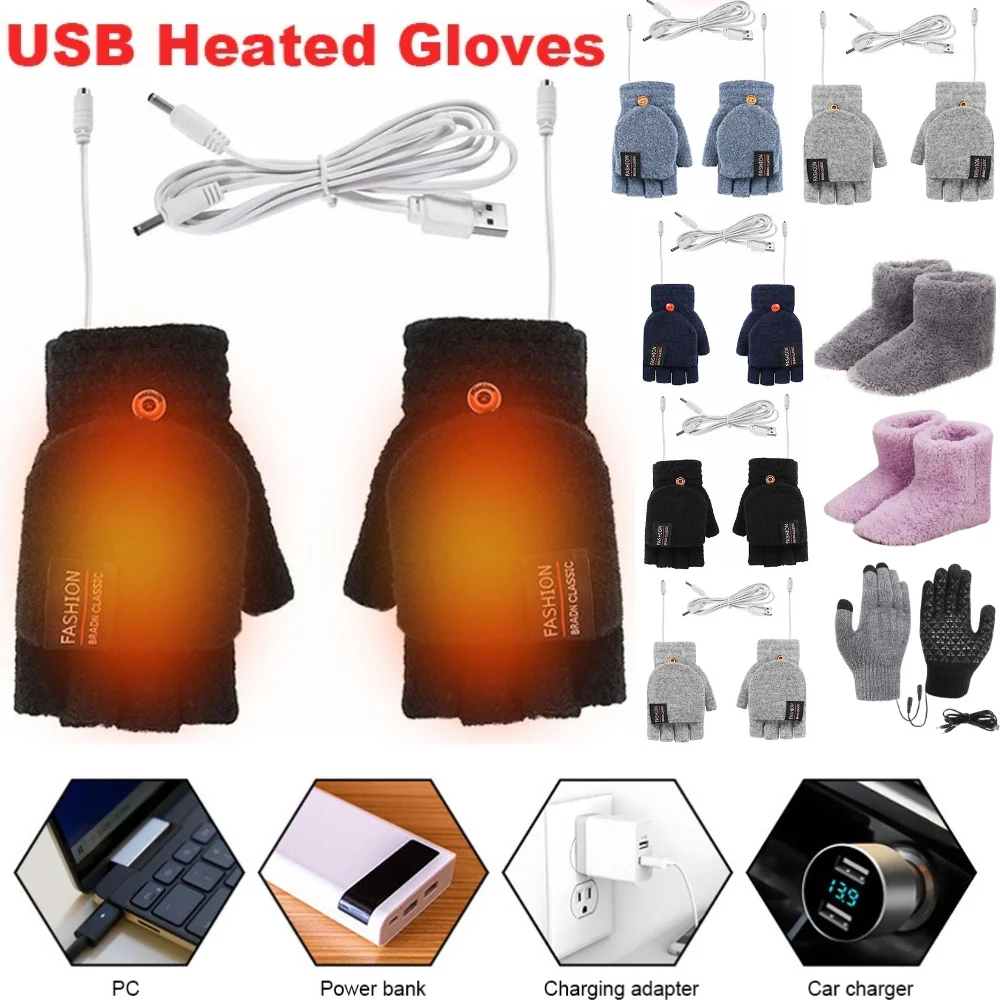 USB Electric Heated Gloves Win - đánh giá và giá Hand Warmer Electric