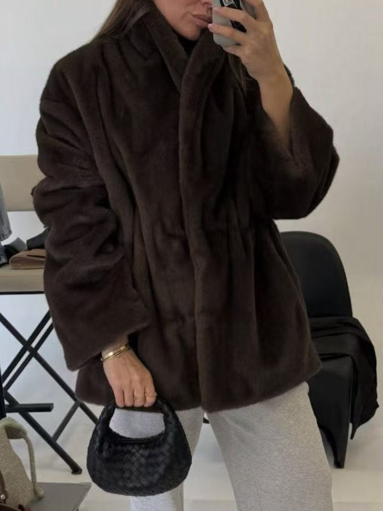 DFDG Women’s 2025 Autumn Winte - đánh giá và giá Wool Coat Peacoat