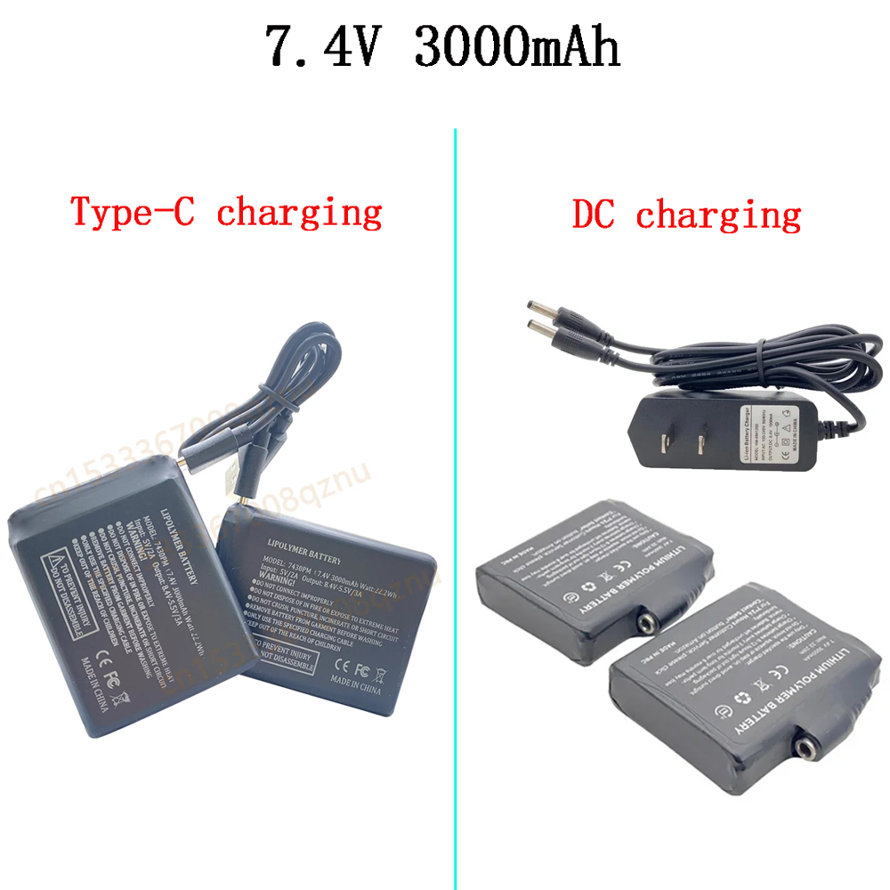 Heated Gloves Battery 7.4V 300 - đánh giá và giá Heated Vest Battery