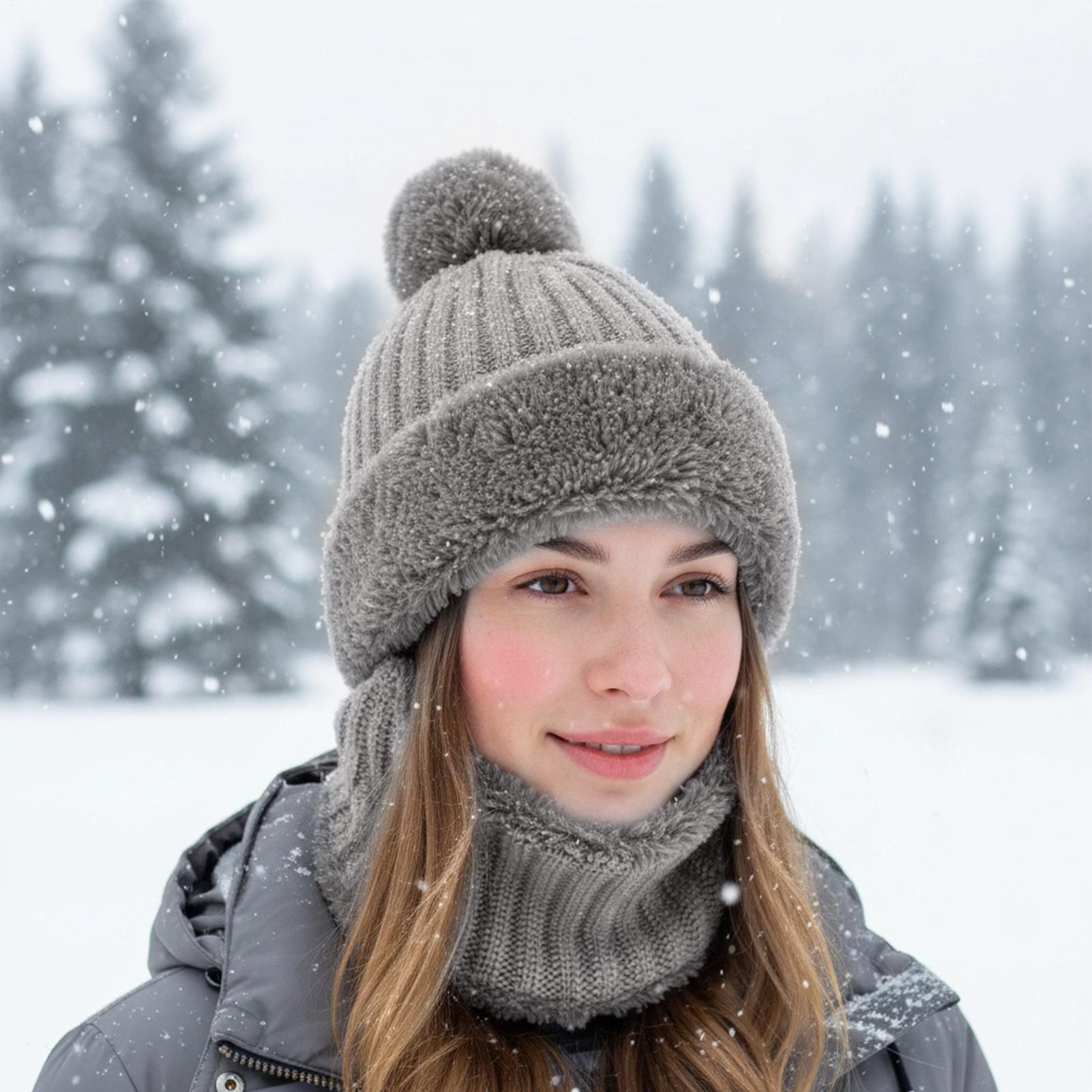 Winter Hats For Women Cold Wea - đánh giá và giá Neck Gaiter Fleece
